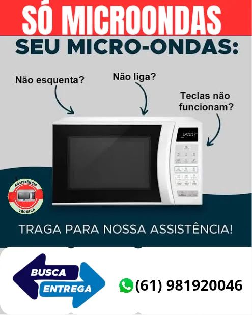 CONSERTO DE MICROONDAS NO GAMA DF  - Foto 2