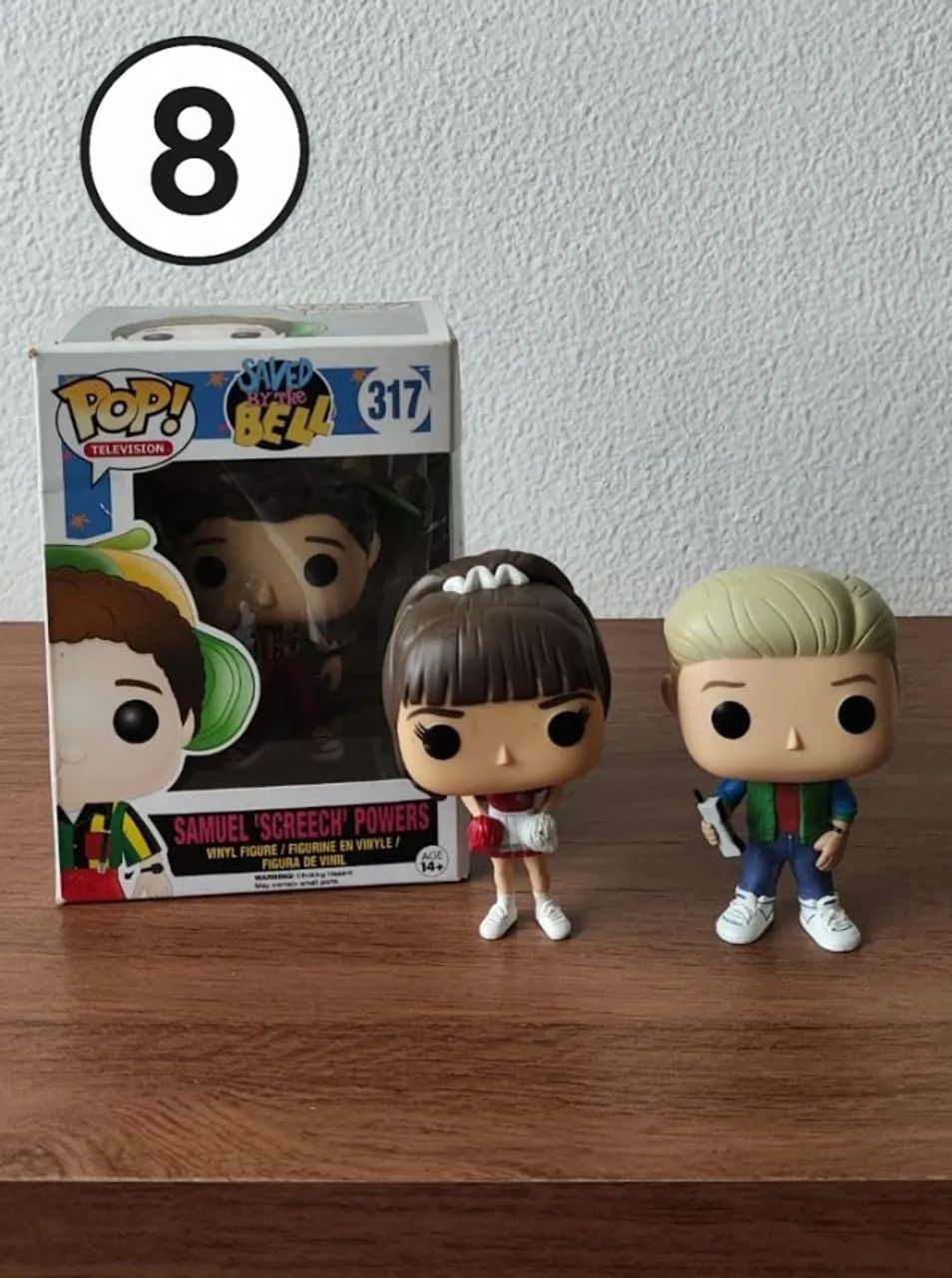 Conjunto Funko Pop Turma do Barulho Samuel Screech/Kelly Kapowski/Zack Morris