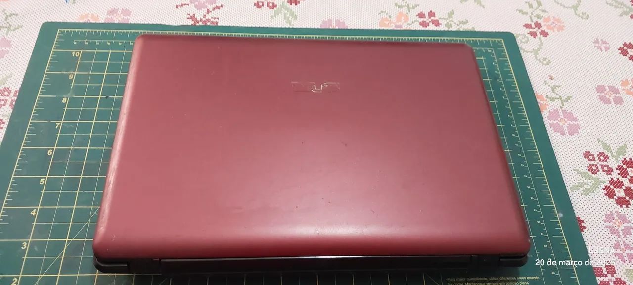 Notebook ASUS antigo com defeito - Foto 4