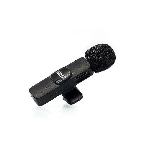 Microfone Duplo de Lapela Sem Fio Para Android Tipo C - Lelong LE-935 em São Luís ma - Foto 3