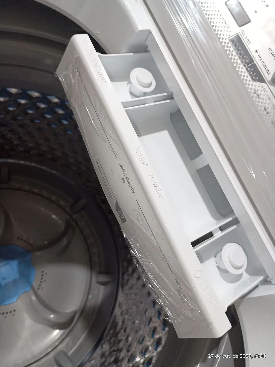 Máquina lavar Midea 13 kilos automático 12 programa zero sem uso torro  - Foto 5