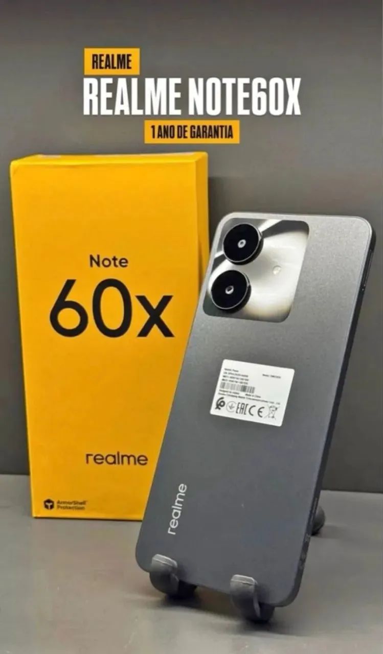 Realme Note 60X 64GB+04GB RAM 1 Ano de Garantia Fabricante Novo