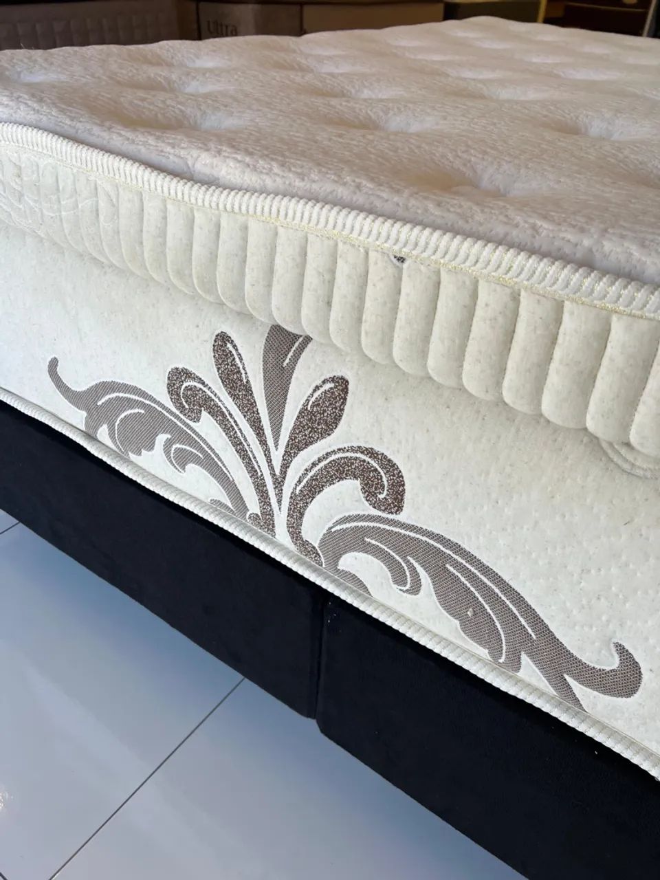 Cama Queen Size Maxflex Látex Série 5 - SemiNovo - ENTREGAMOS - Foto 2