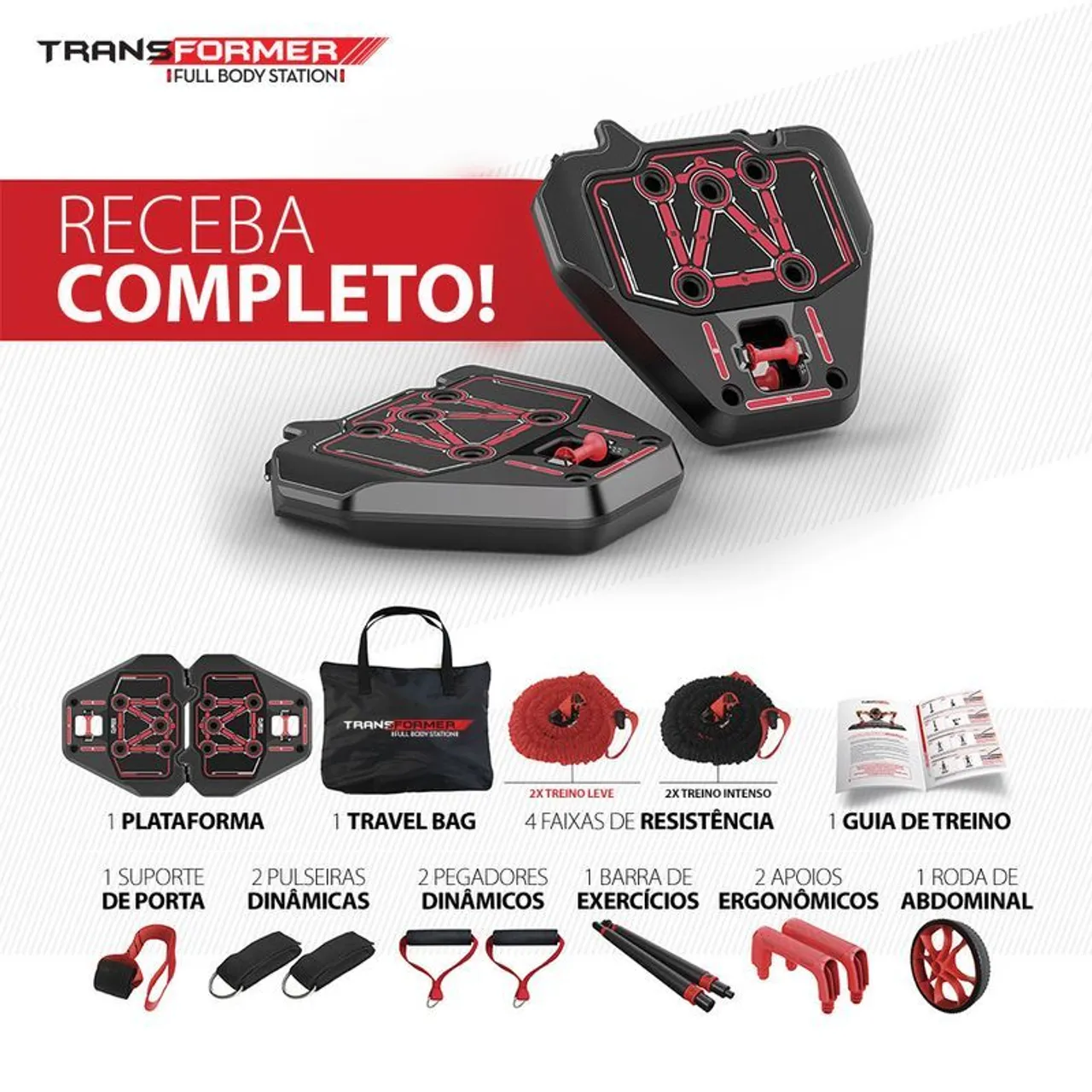 Plataforma de Treinamento Transformer Full Body Station - Treino em Casa
