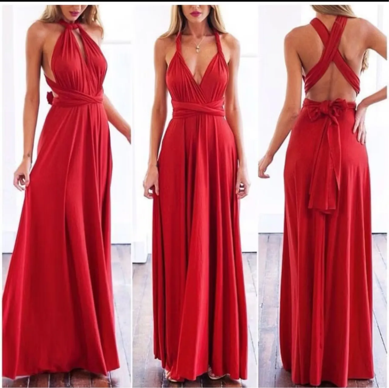 VESTIDO LONGO | VÁRIAS AMARRAÇÕES
