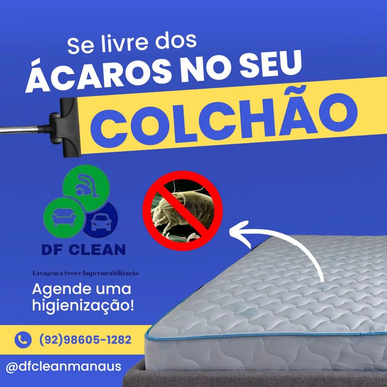 Colchão sofa limpeza lavagem a seco - Foto 2