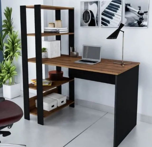 Promoção Mesa de Escritorio Preta - 12/08   