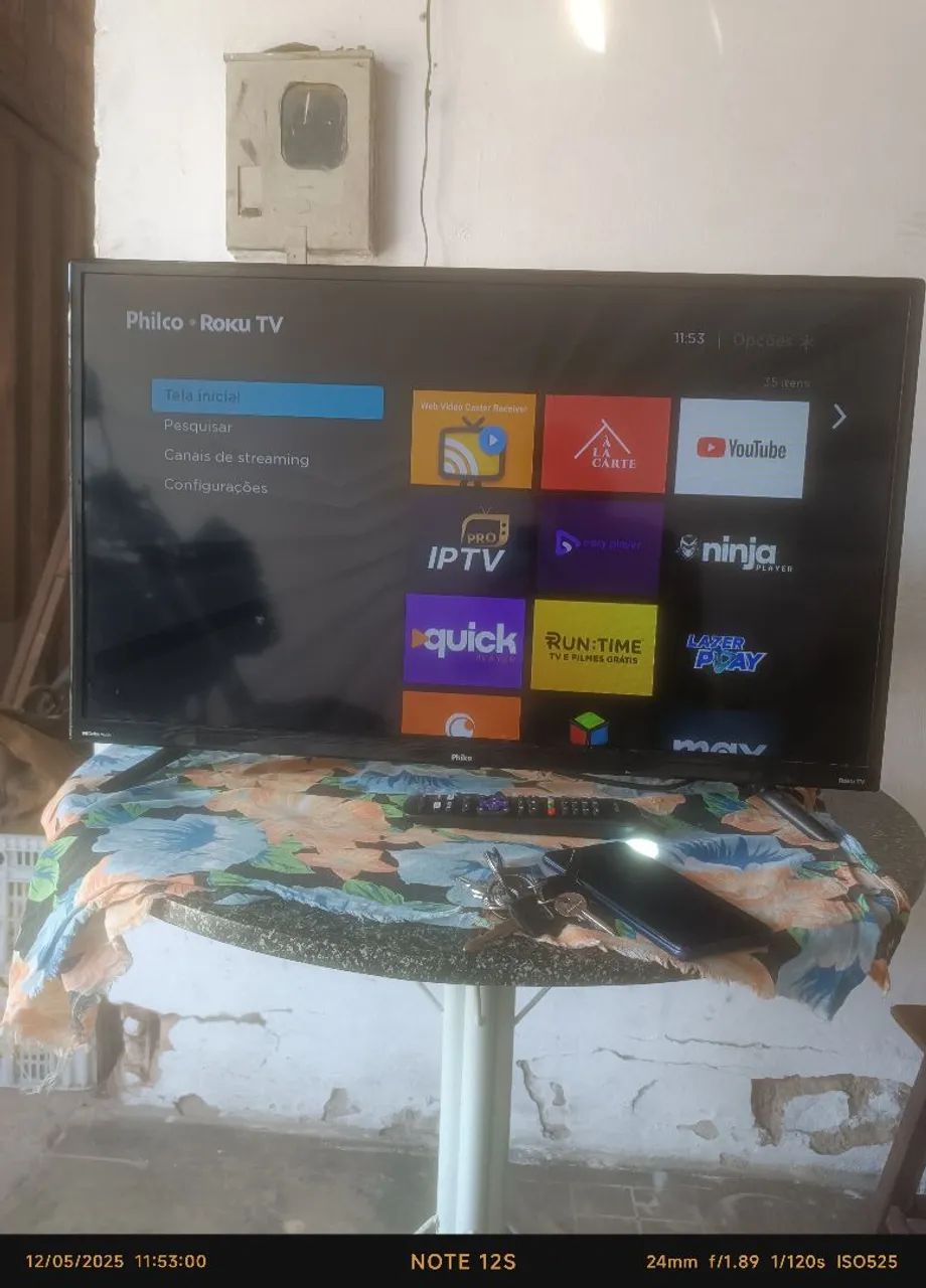 TV Philco Roku Smart 32 polegadas