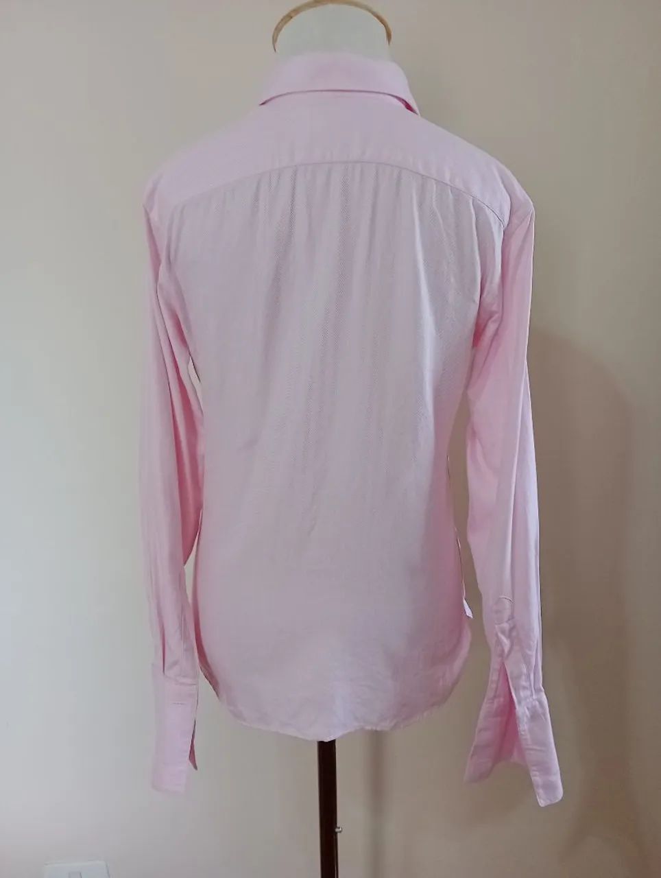 Camisa manga longa Rosa  - Foto 3