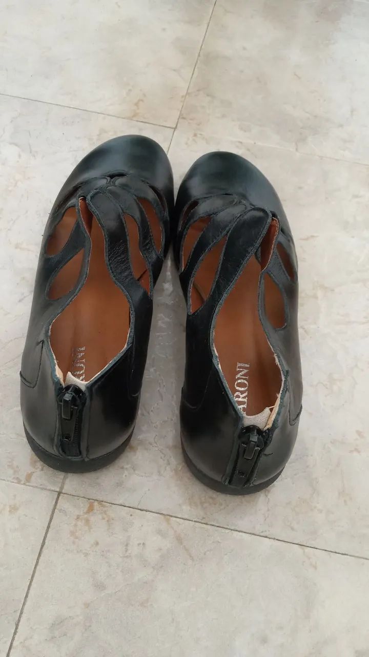 Sapato preto feminino 37 - Foto 2