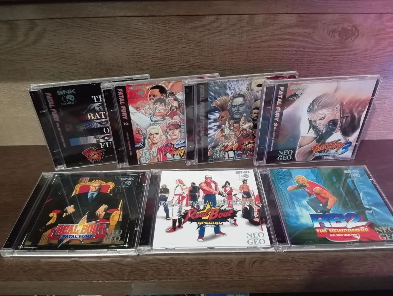 Coleção Fatal Fury para Neo Geo CD (REPRÔ) - LEIA 