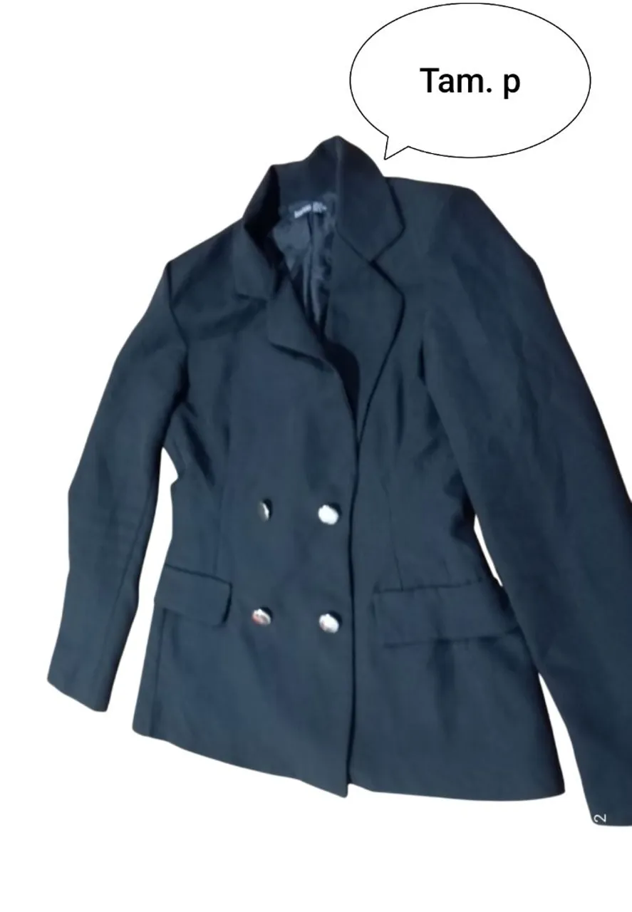 Blazer preto feminino - Tamanho P