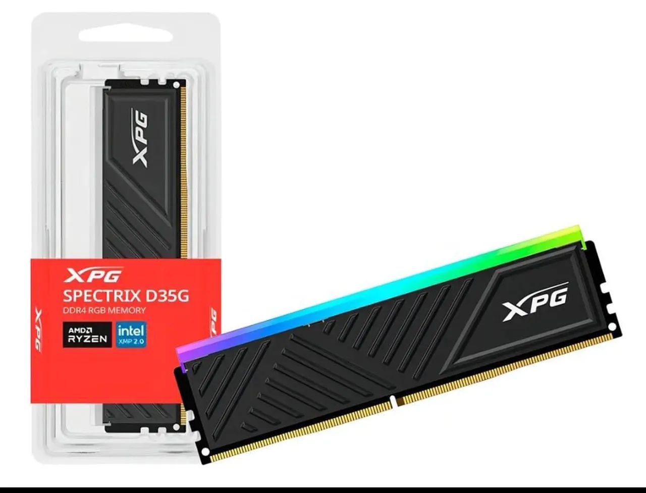 XPG DDR4 RGB D35 Memory 2x 8GB = 16GB 3200MHz64739357915651120