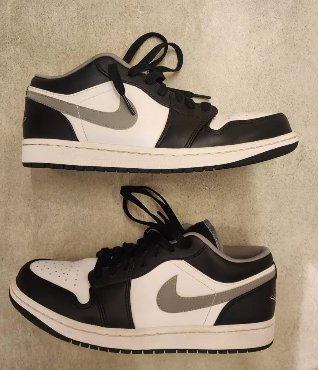 Air Jordan 1 Low black medium grey