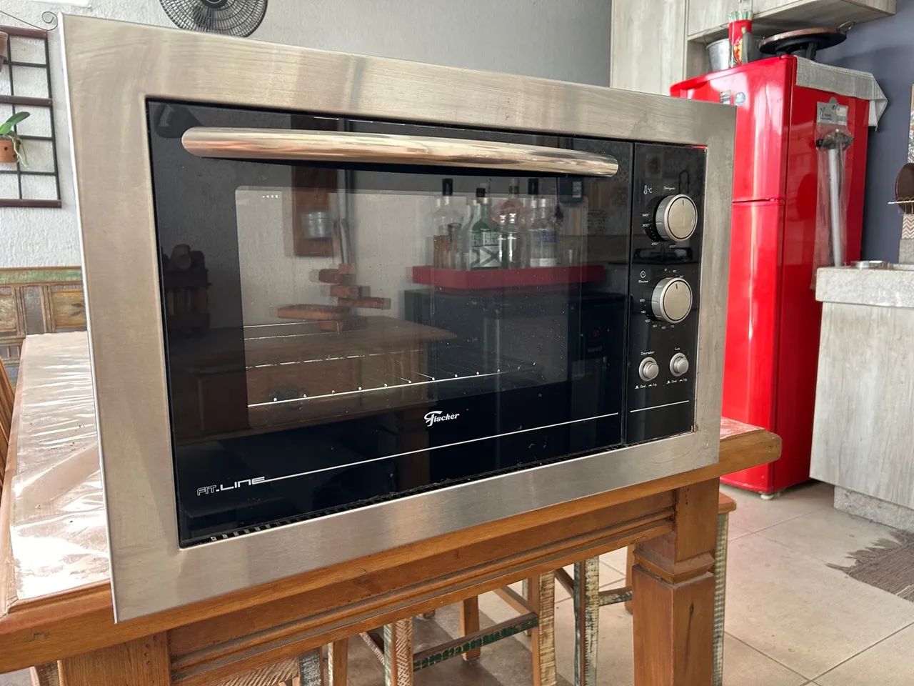 Forno elétrico FISCHER FitLine 44l Inox 220V - Foto 3