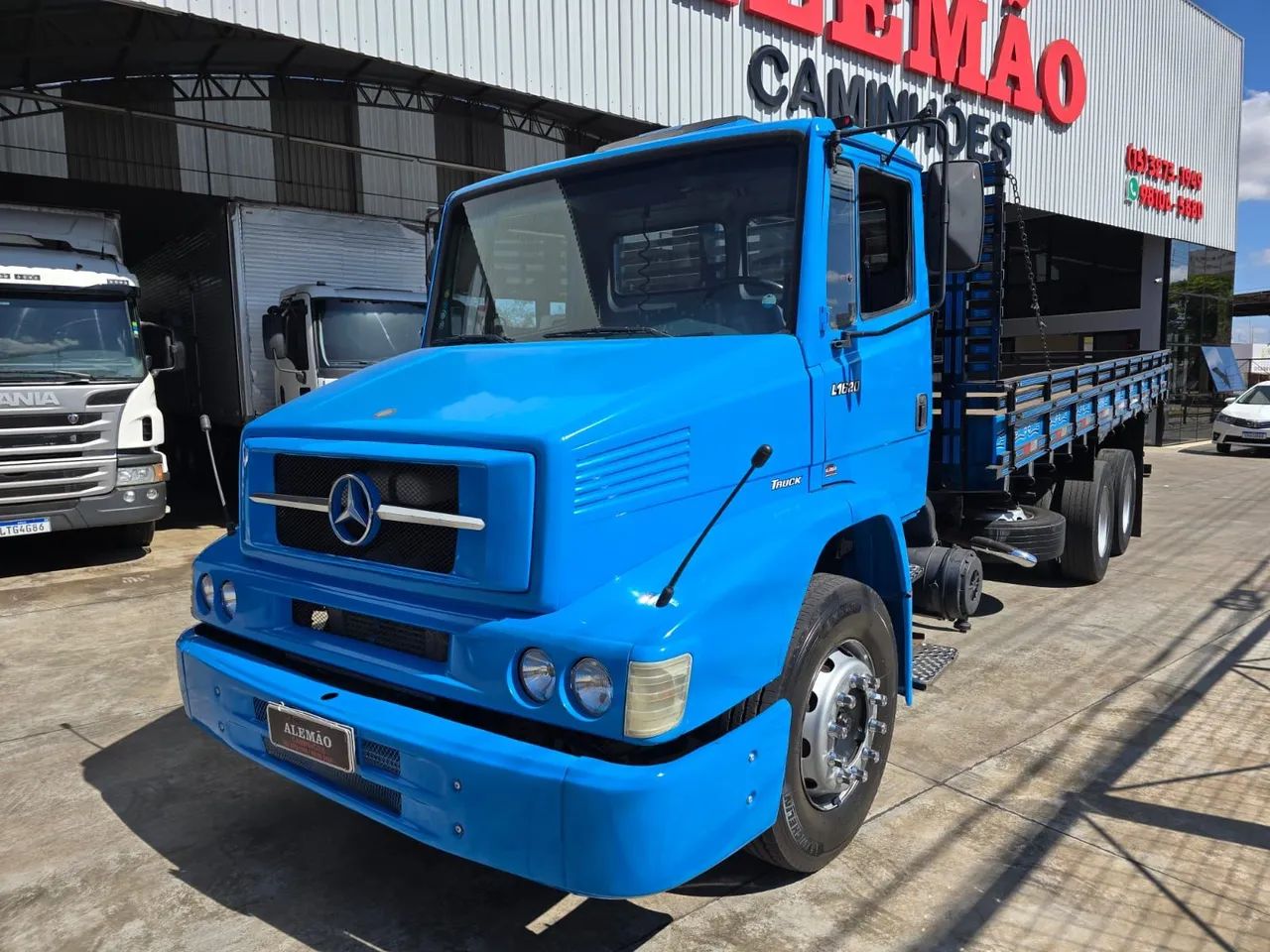MERCEDES-BENZ MB 1620 ANO 2003 TRUCK CARROCERIA ALEMÃO CAMINHÕES ITAPETININGA  - Foto 4
