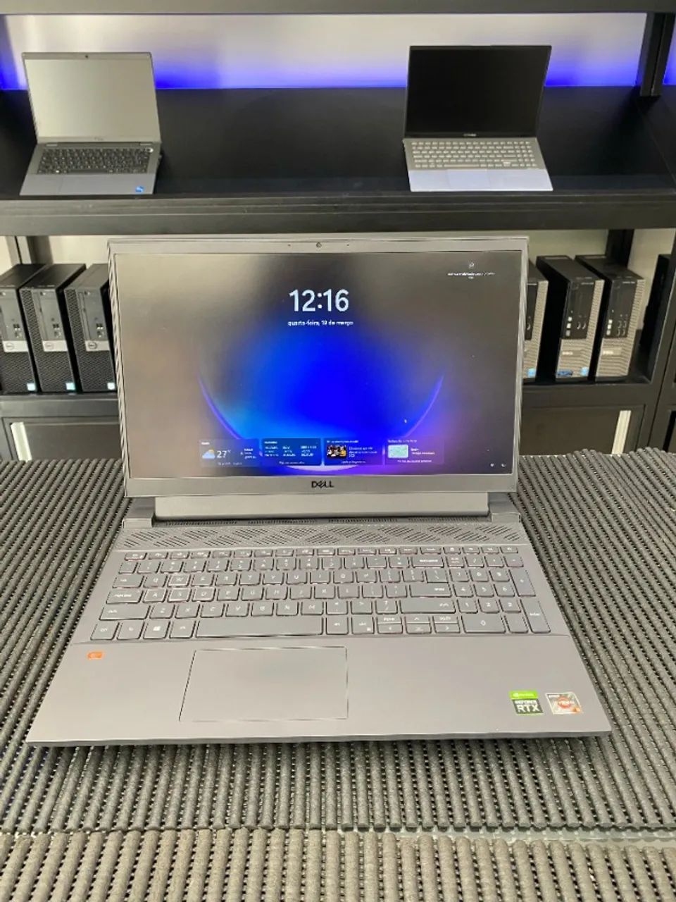 Notebook Dell G15 5515 Ryzen 5-5600H 512Gb SSD 16Gb DDR4 Placa  NVIDIA  Tela 15.6" - Foto 3