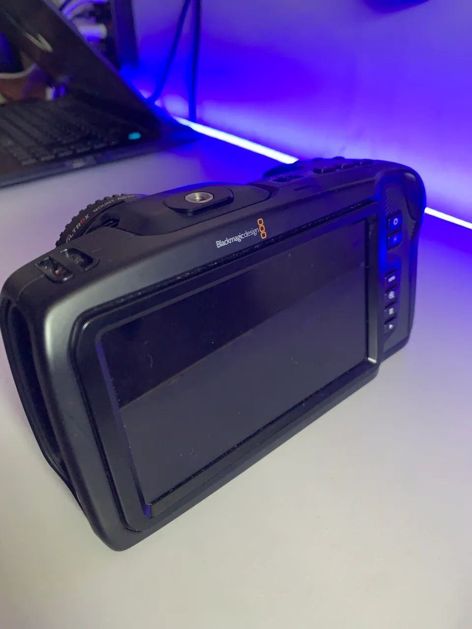 kit Black Magic Cinema Câmera 4K + viltrox EF-M2 II 0.71x - Foto 4