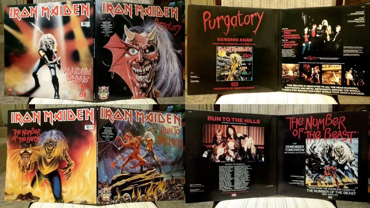 Iron Maiden - The First Ten Years - Box Original (não é refeito