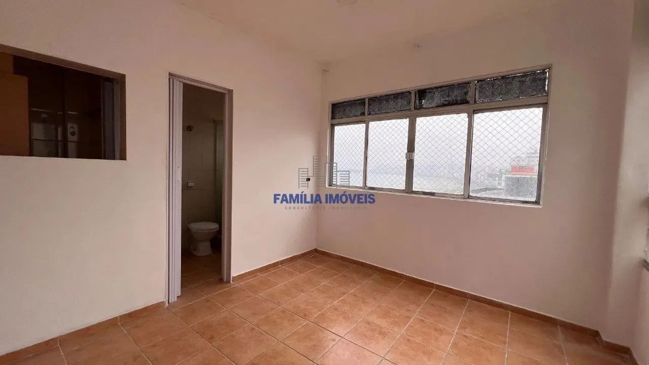 Apartamento para alugar 1 quarto mobiliado Embaré Santos - Foto 7