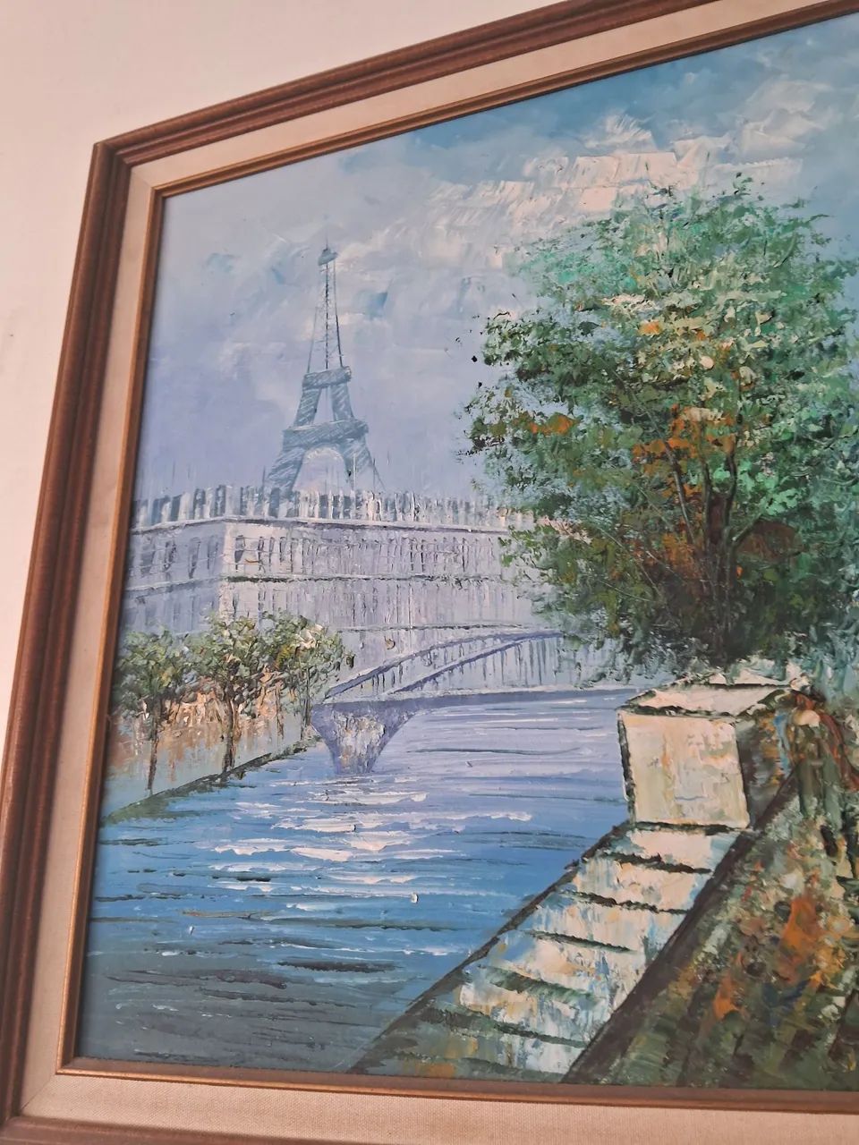 Belíssimo Quadro Torre Eiffel- Paris - Foto 2