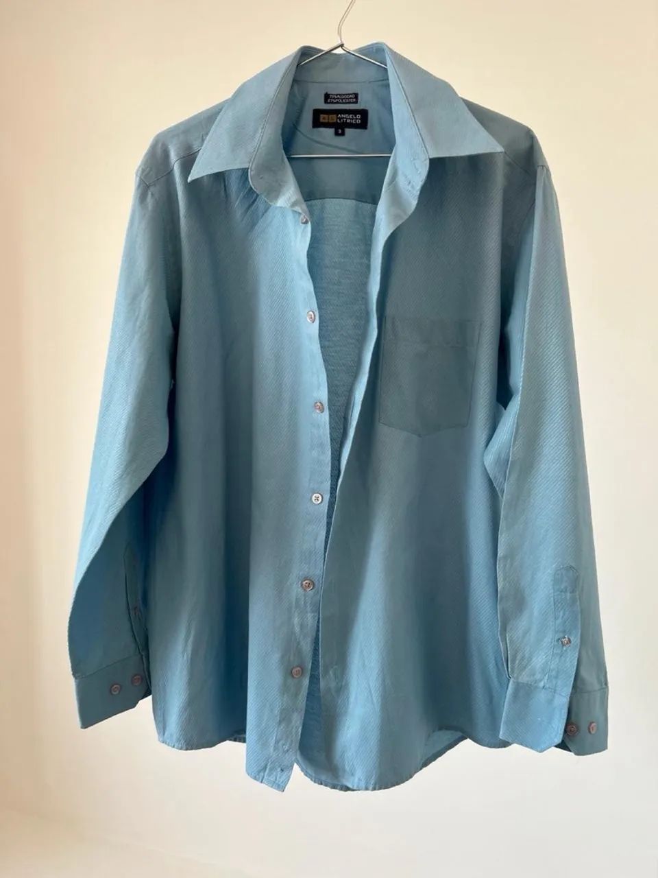 Camisa Azul Angelo Litrico - Foto 2
