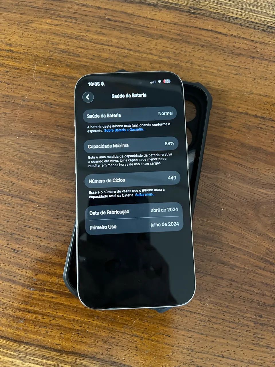 iPhone 15 Pro 128gb - Natural Titanium - Celulares e Smartphones