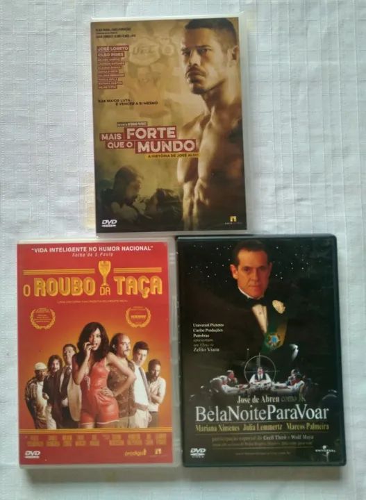 Dvd Lote Filmes Brasileiros - 10 Filmes (originais) - Foto 4