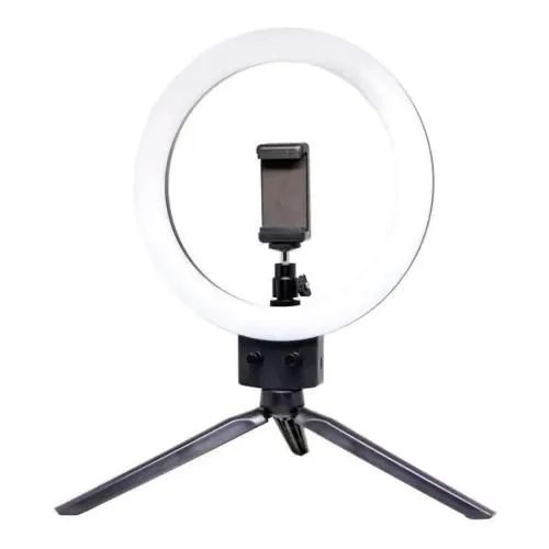 Ring Light para Celular com Tripé - Iluminação Perfeita para Fotos e Vídeos