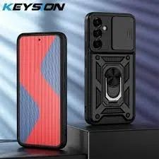 Keysion Capa à Prova De Choque Para Samsung M62 F12 De Proteção Câmera Anel Porta Cartão