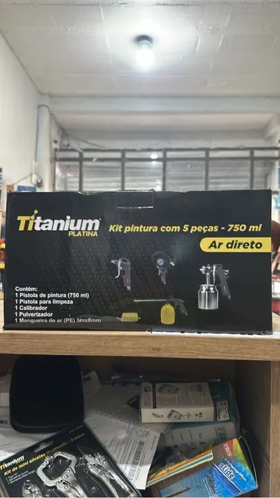 Kit de Pistola de Pintura 5 peças  Completo para Diversos Usos! - Foto 5