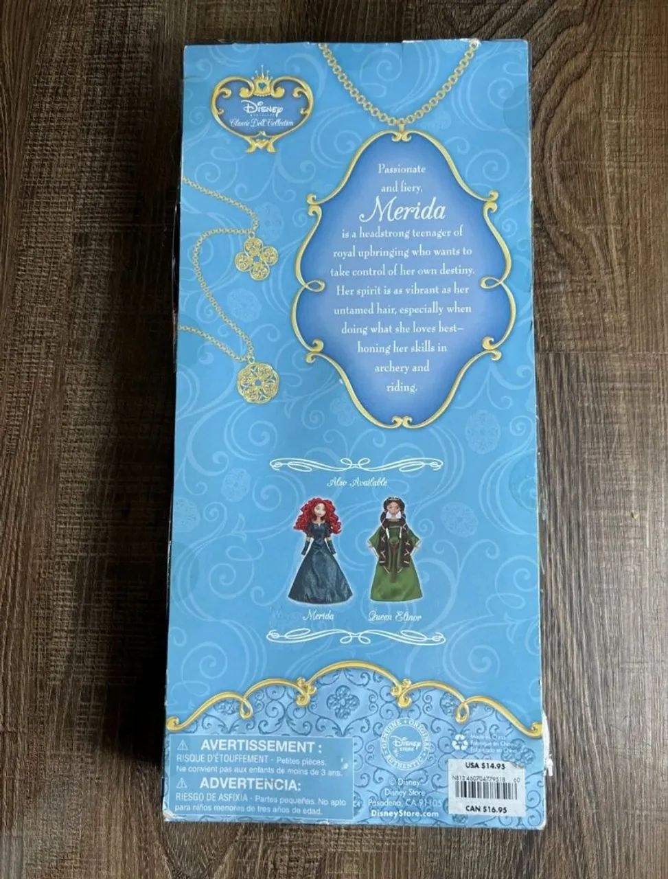 BONECA BARBIE MERIDA PRINCESA DISNEY STORE  NOVA lacrada  - Foto 2