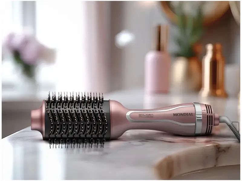 Escova secadora Mondial Golden Rose - (produto novo / lacrado / entregue pela loja) - Foto 3