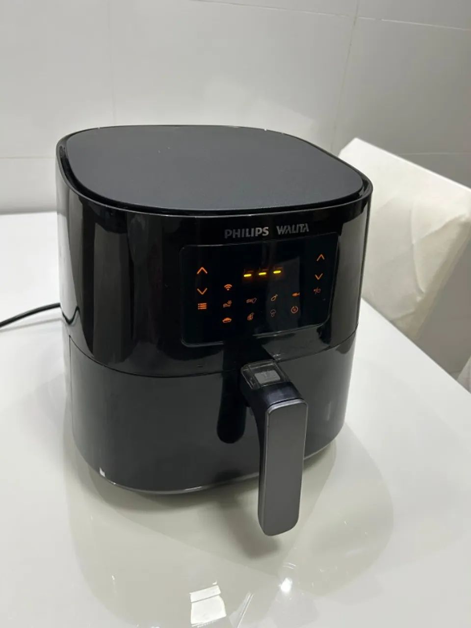 Fritadeira Airfryer Série 5000 6,2L Conectada Philips Walita Preta 2000W - RI9280 - Foto 4
