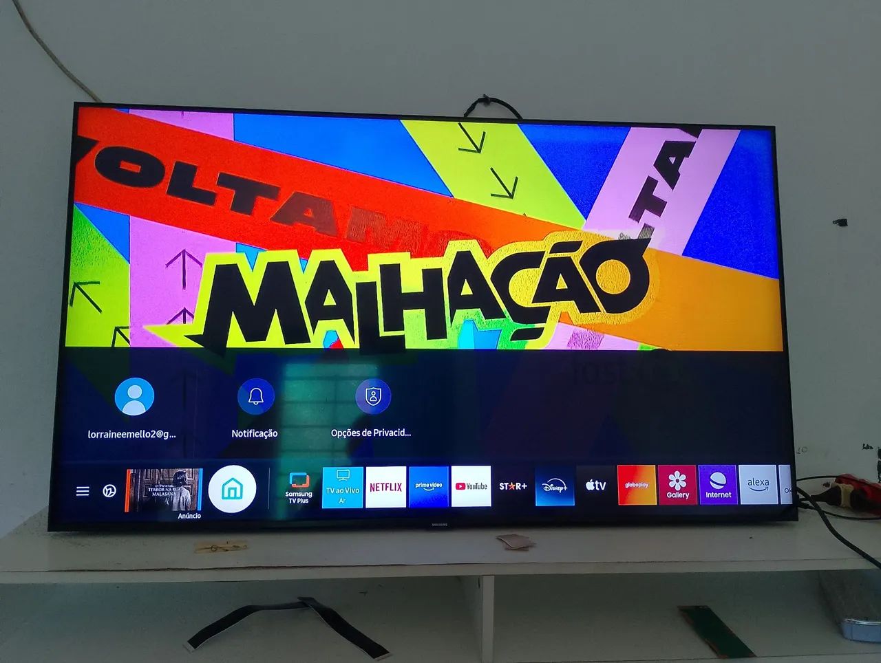 TV Samsung Smart 4k 50-polegadas 