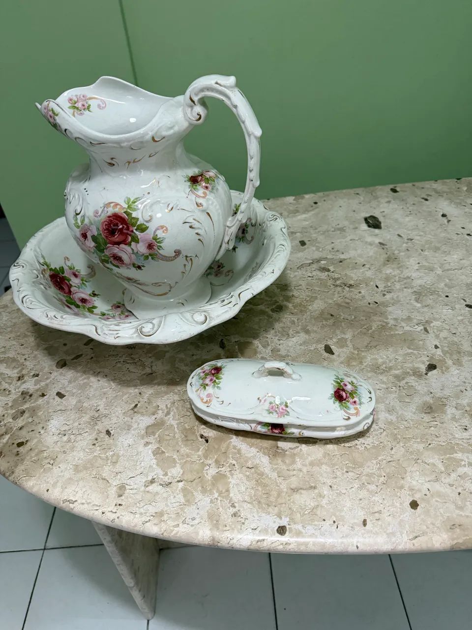 Lindo conjunto para decoração, colecionador peça antiga - Foto 4