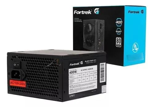 Fonte fortrek 400w 80 Plus white - Foto 3