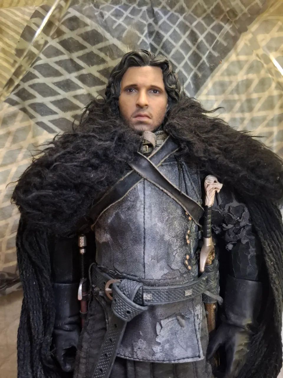 Figuras de ação Game of Thrones - Eddard Stark e Jon Snow - Threezero 1/6 - Foto 4