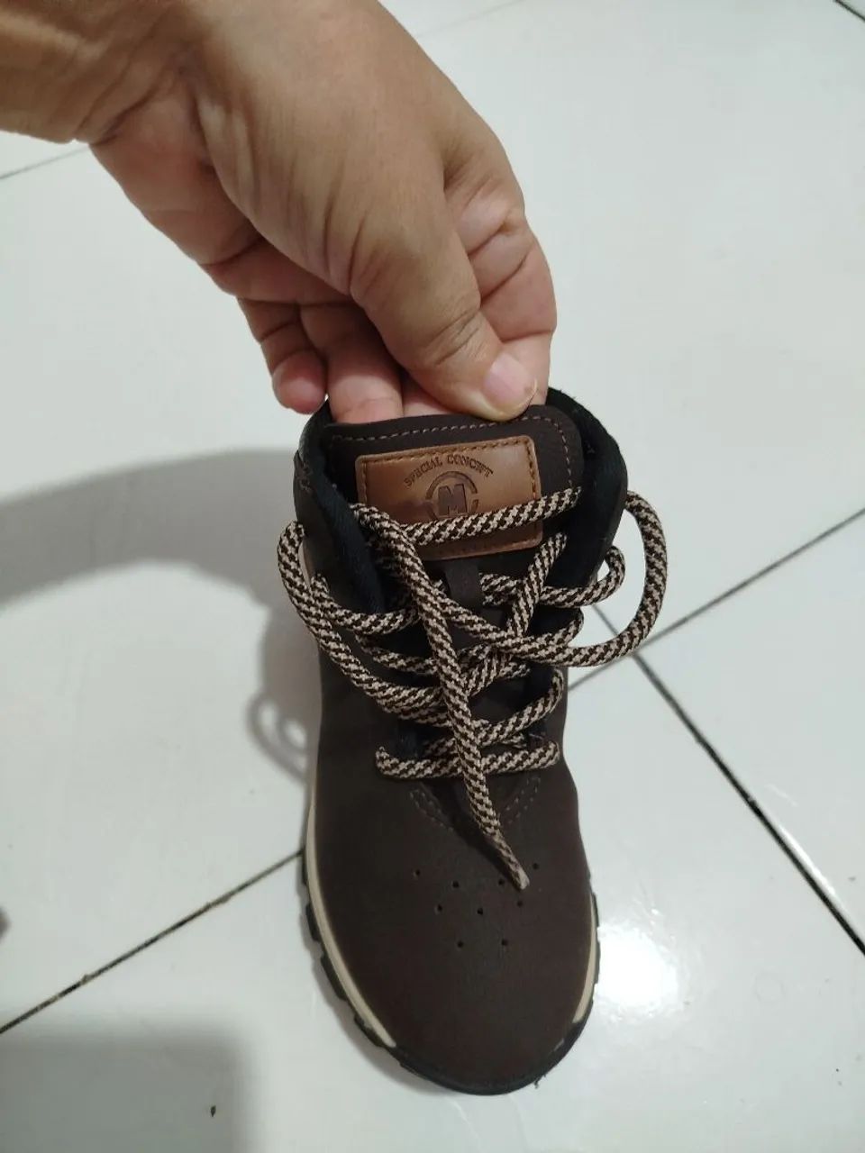 Bota Infantil Marrom - Foto 4