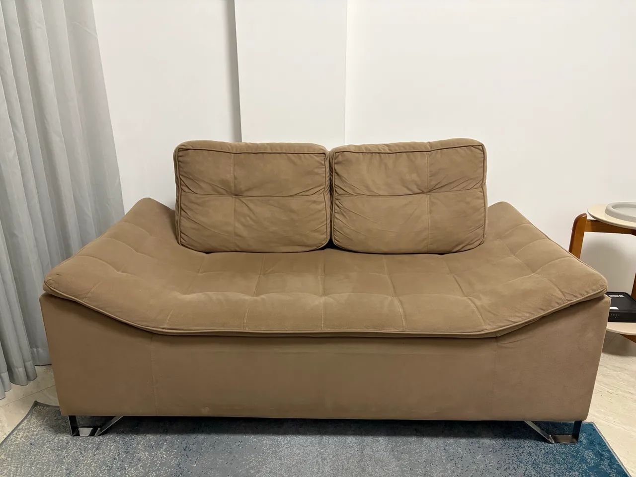 Vendo Sofá Suede  - Foto 2