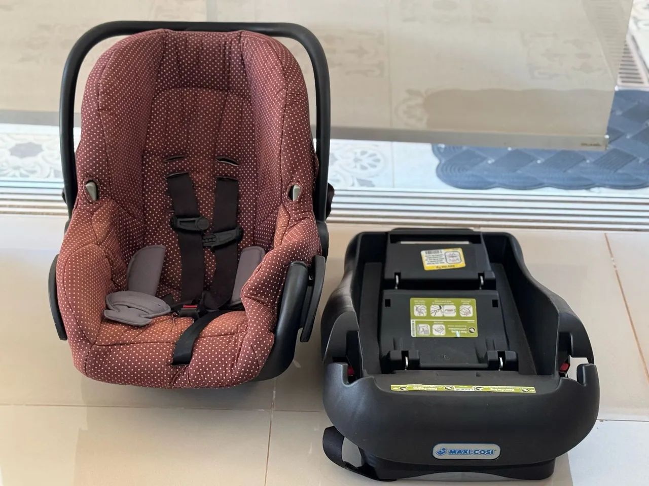 Bebê conforto com suporte de carro  - Foto 2