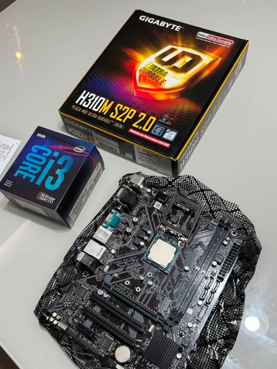 Kit Processador+ Placa mãe Intel  - Foto 2