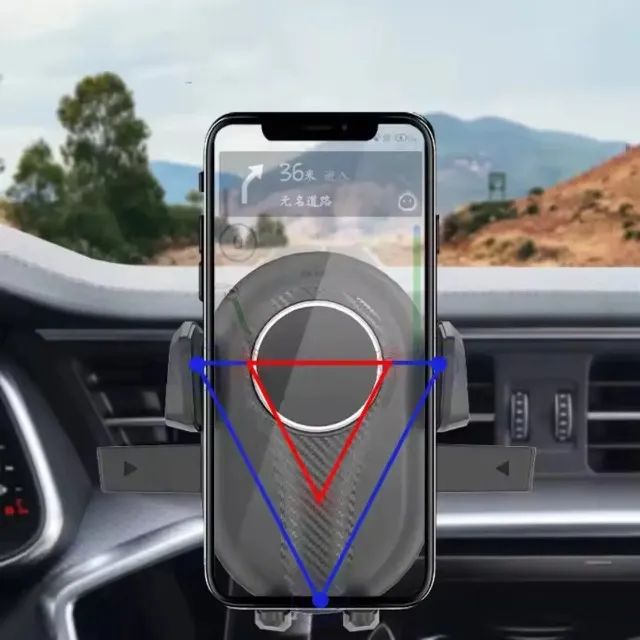 Suporte Para Celular Gps Automotivo B-max Universal - Foto 4