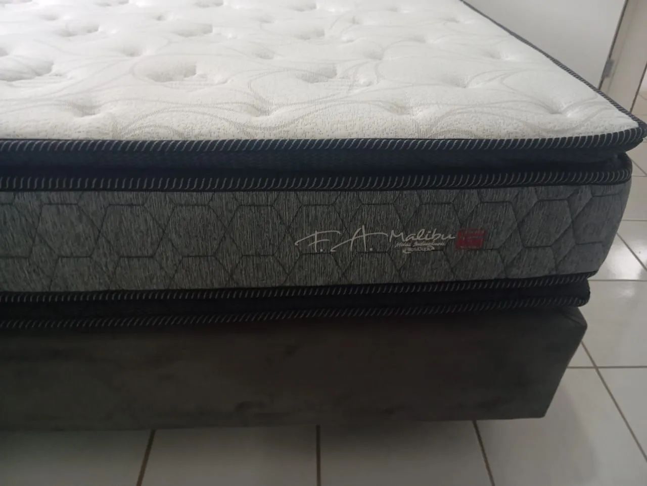 Cama box colchão Malibu novo  - Foto 4