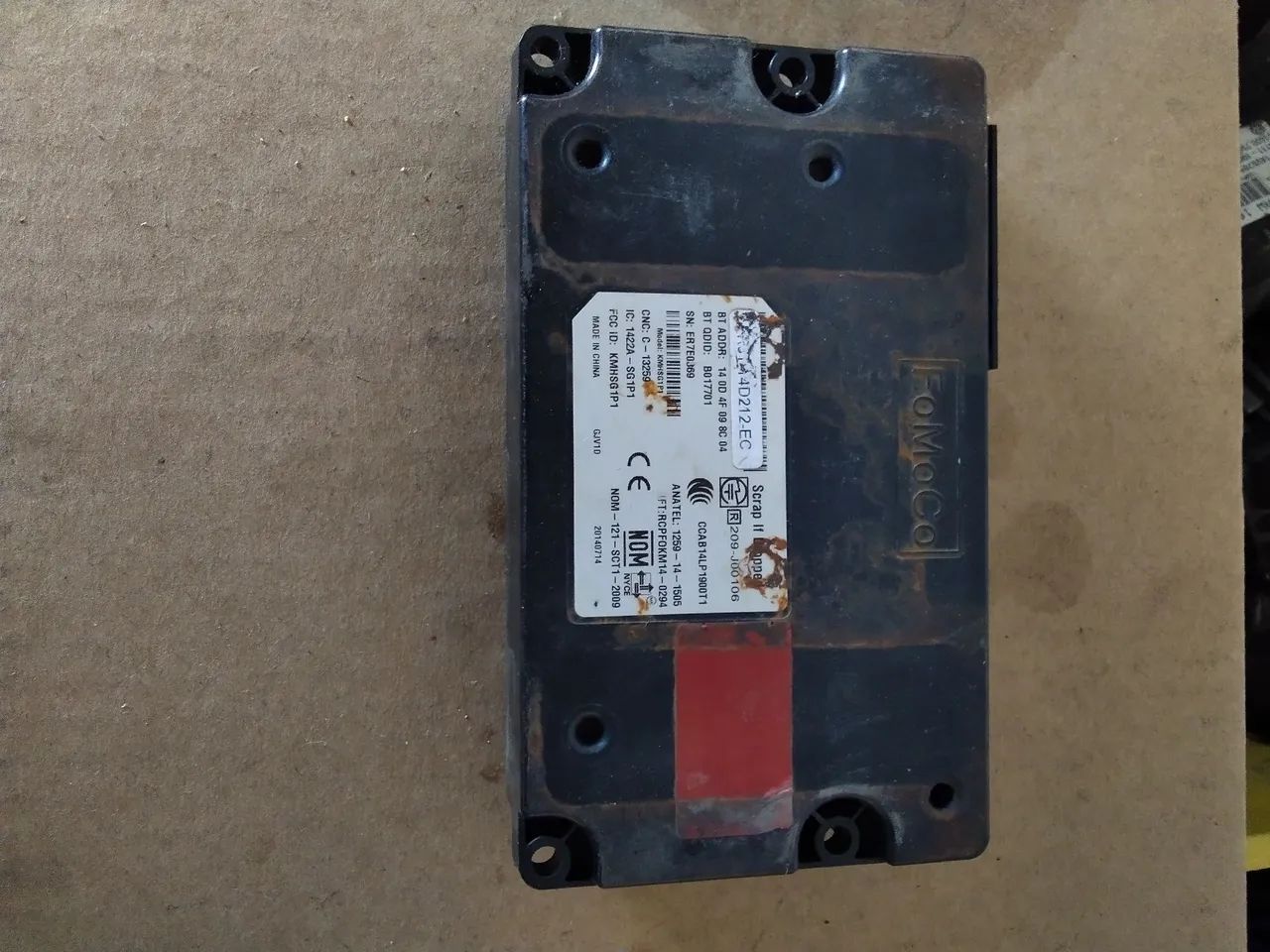 Módulo Sync Bluetooth Ford Ranger 2014 3.2 4x4 Original - Peças para ...