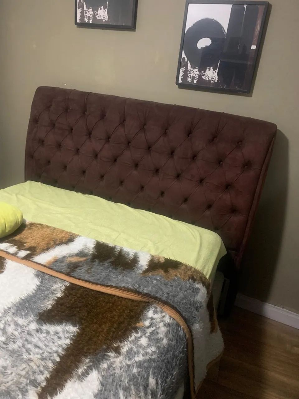 Cabeceira de cama box semi nova