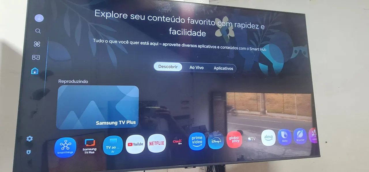 Smart tv Samsung de 55 polegadas 4k  - Foto 3
