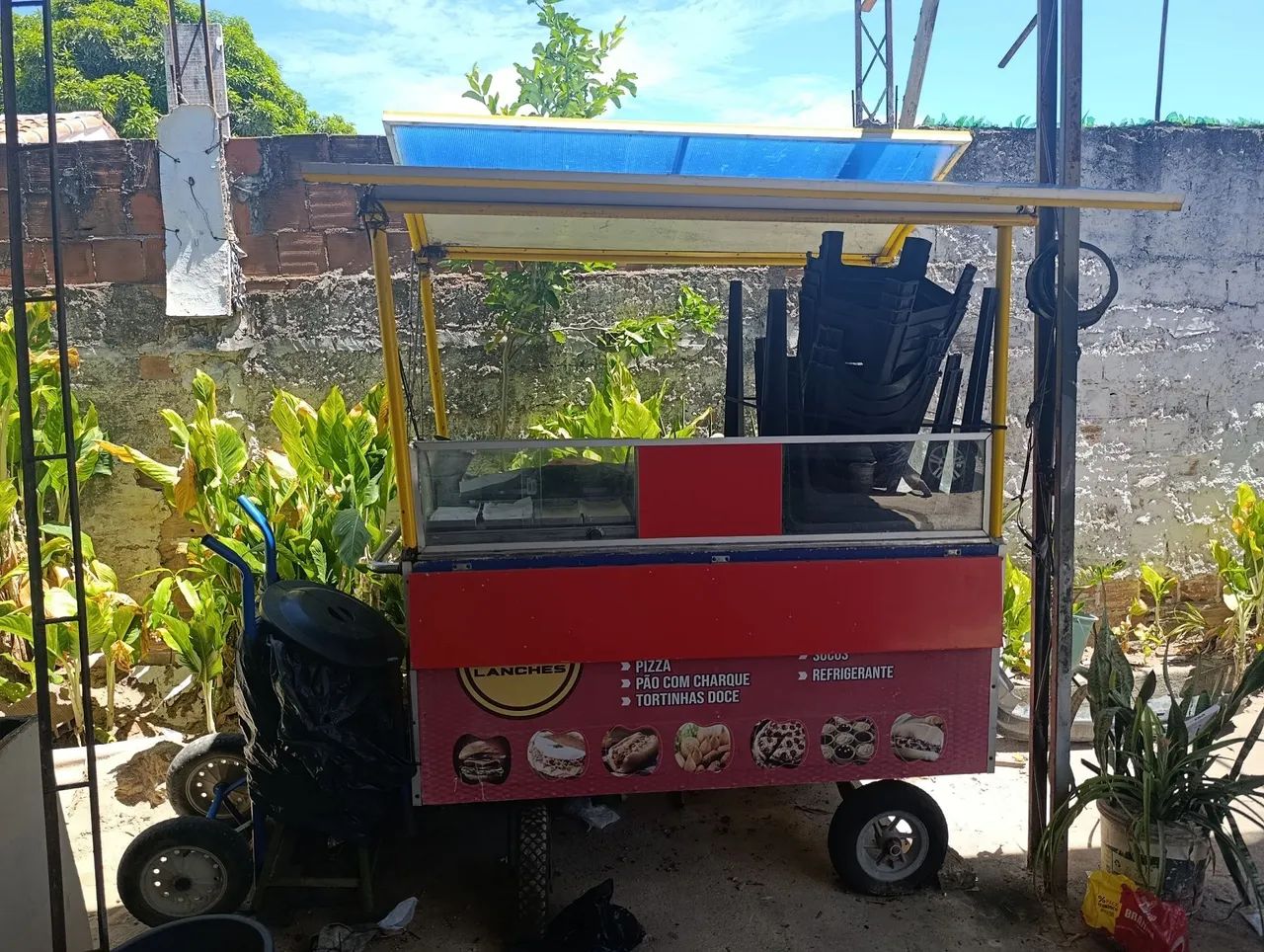Carrocinha de lanche completa 