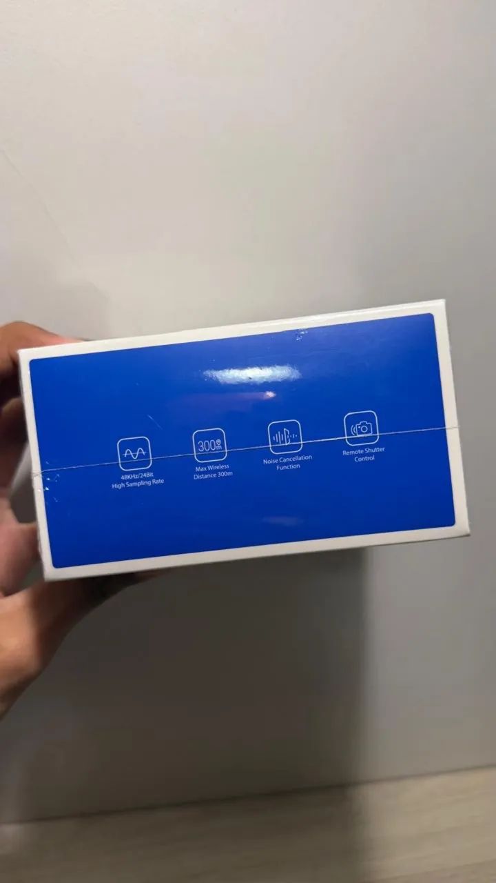 MICROFONE SEM FIO JOOG MICPRO VX1 KIT 2 USB-C ORIGINAL - Foto 3