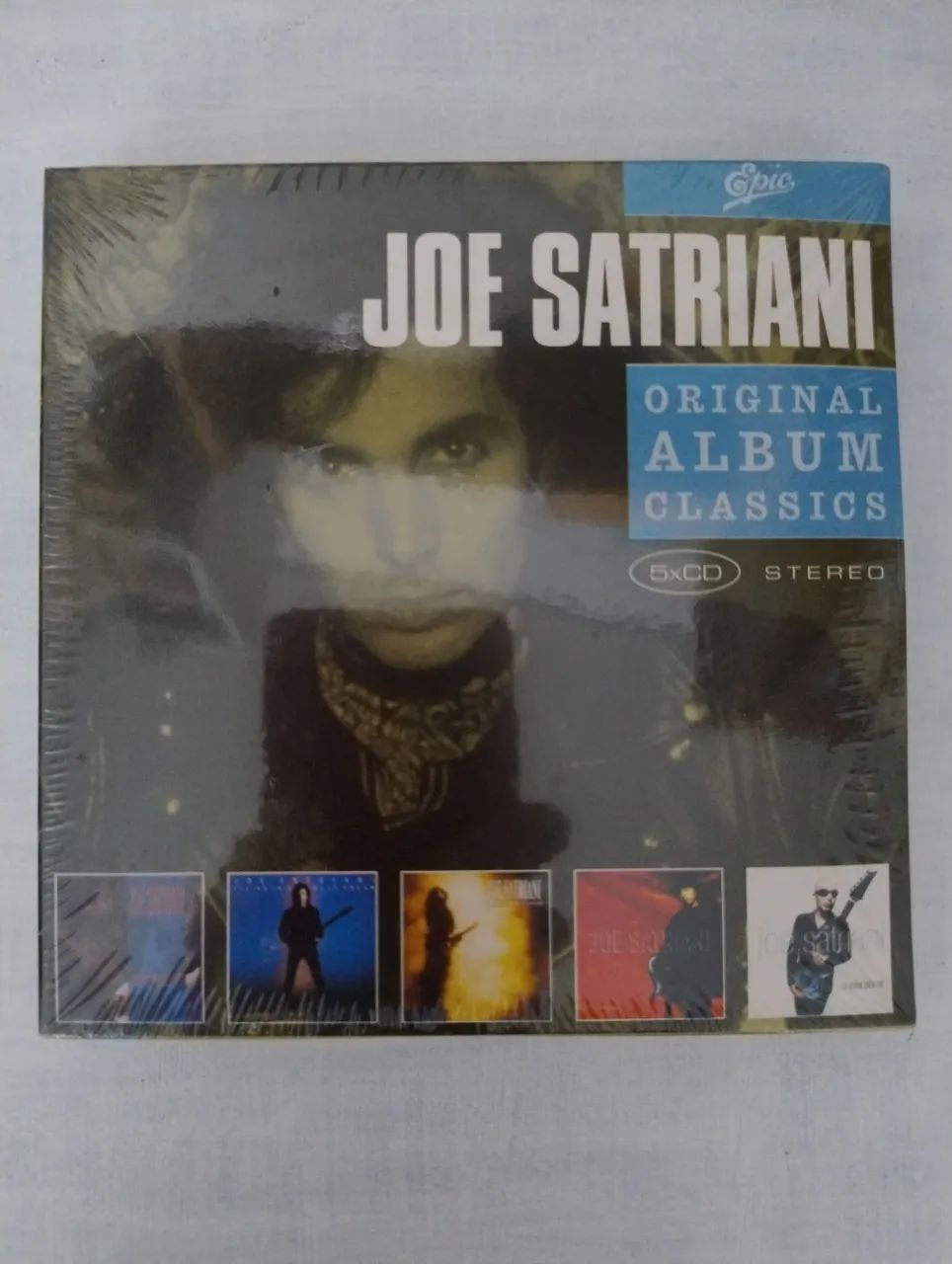 Joe Satriani / Box of 5 Sealed CDs - Excellent Collector's Rarity!